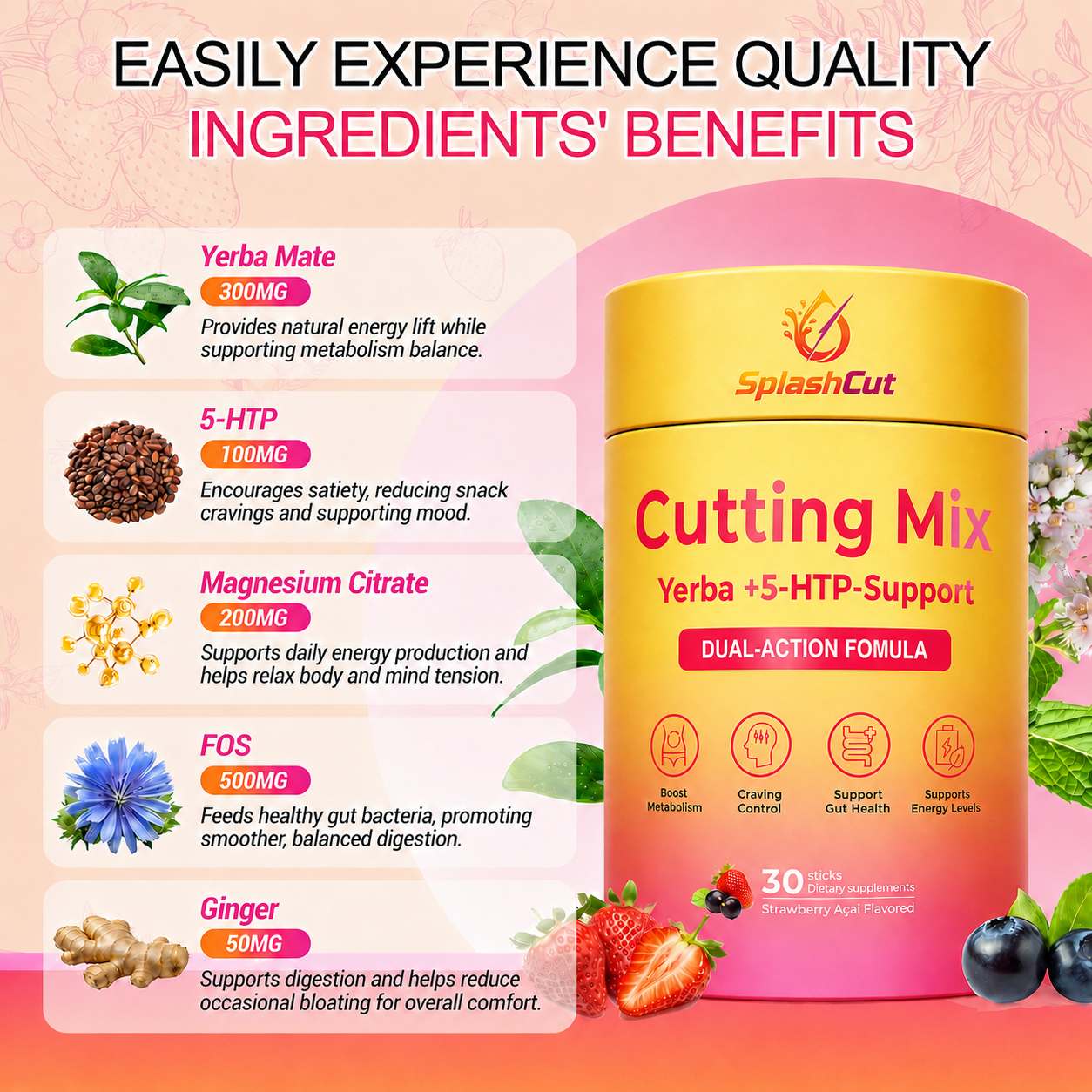 SplashCut Cutting Drink Mix
