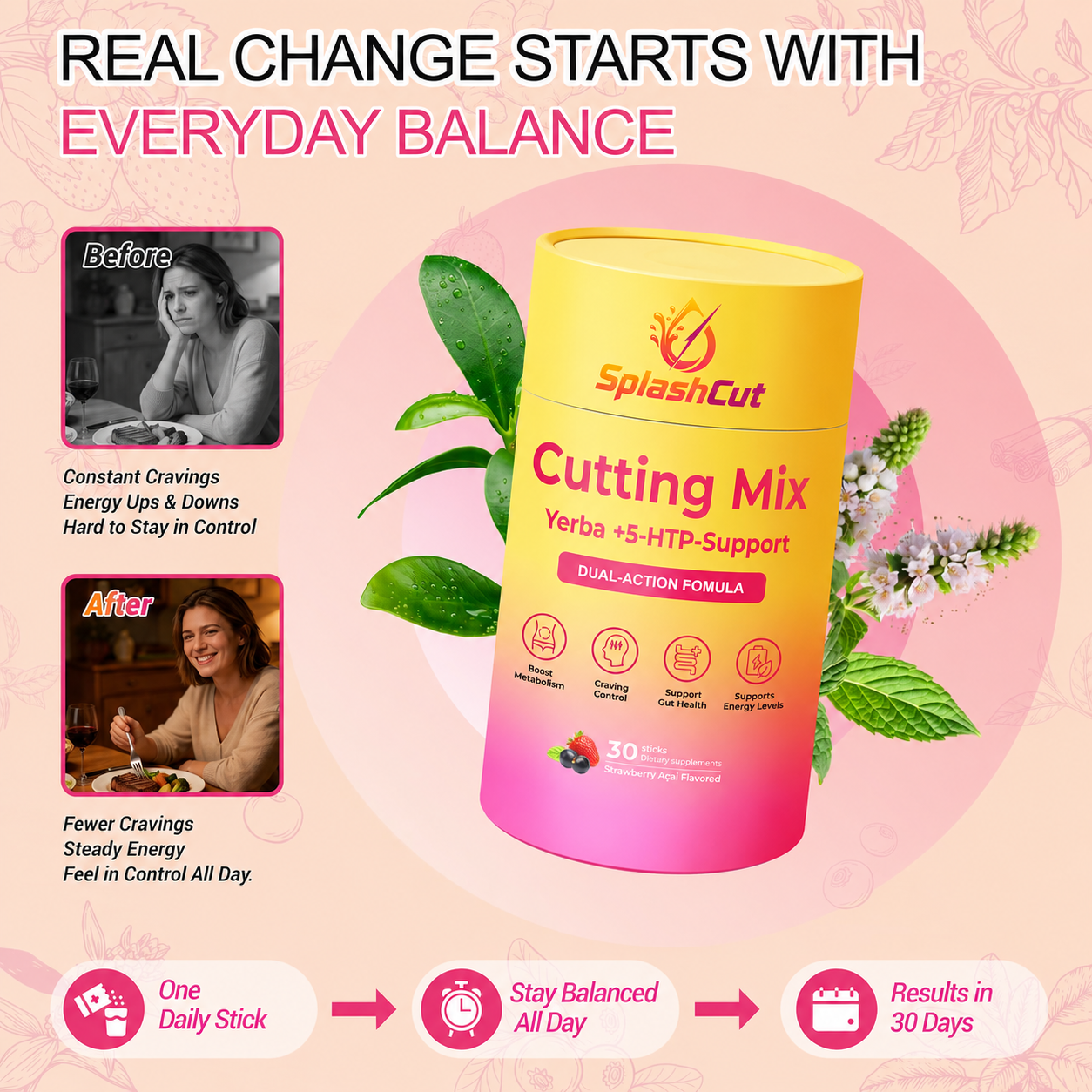 SplashCut Cutting Drink Mix
